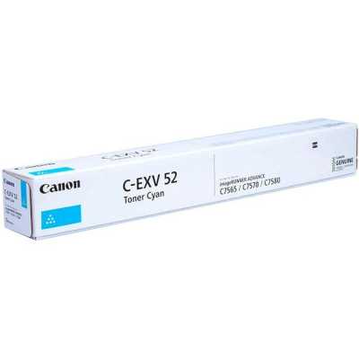 C-EXV52 C (0999C002) Картридж голубой для Canon IR ADV C7565i/ C7570i/ C7580i (66500 стр.)