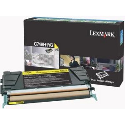 C748H1YG Картридж Lexmark желтый C748H1YG Return Program для С748 C748de / C748dte / C748e