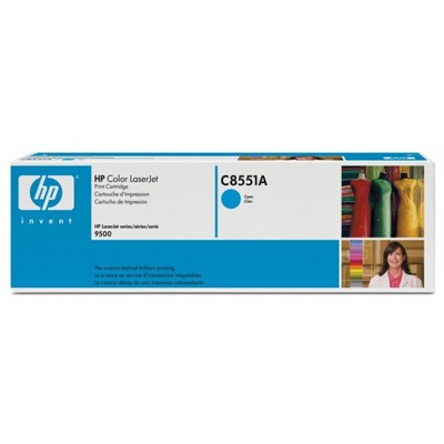 C8551A №822A Картридж голубой для HP Color LaserJet 9500 серии Cyan (25000 стр.)
