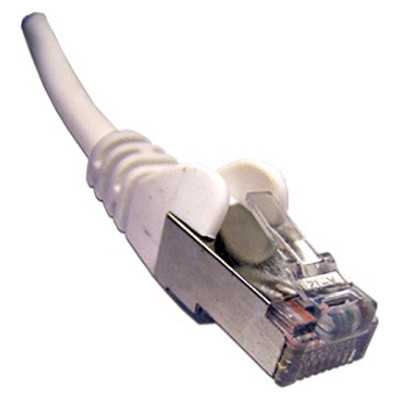Патч-корд LANMASTER LSZH FTP кат.5e, 5.0 м, белый