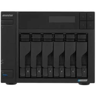 ASUSTOR AS6706T 6-Bay NAS/Media player/Intel Celeron N5105 2.0GHz up to 2.9GHz, 8GB SO-DIMM DDR4, noHDD(HDD,SSD),2xUSB3.2,HDMI