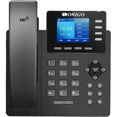 Телефон/ IP-телефон с цветным дисплеем 2.8", 1000Base-T WAN PoE, 1000Base-T LAN, без адаптера питания