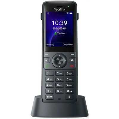 Беспроводной Wi-Fi SIP-телефон Yealink AX83H, экран 2.4", Wi-Fi 6, виброоповещение, Bluetooth, 3.5мм, Type-C, SNC, звук HD (AX83H)