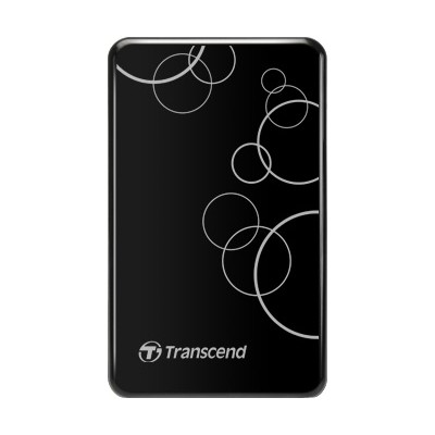 Внешний HDD 2.5" Transcend StoreJet 25A3, 1TB, USB 3.2 Gen 1 Type-A, 5400 rpm, черный