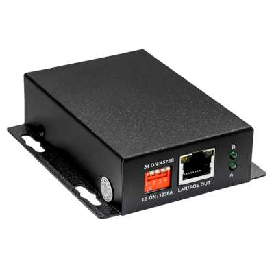 Инжектор PoE NST NS-EX-1FP/A 10/100BASE-T 30Вт 12-56В (DC)