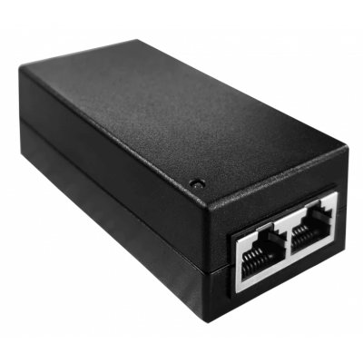 PoE-инжектор NST NS-PI-1G-15/A - Gigabit Ethernet на 1 порт, PoE IEEE 802.3af. Мощность PoE на порт - до 15.4W