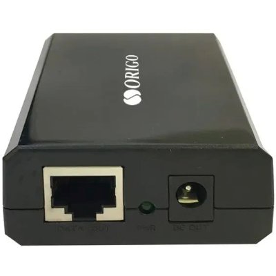 PoE сплиттер/ PoE-сплиттер 802.3af/at, 1x1000Base-T PoE In, 1x1000Base-T, выход: 5/9/12В DC