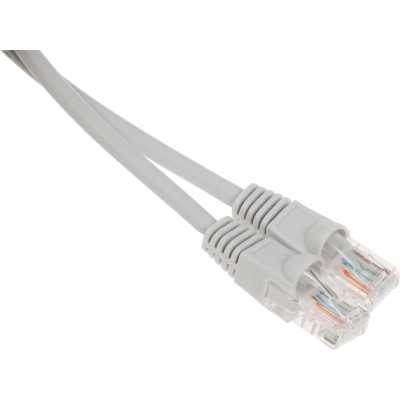 Патч-корд Buro UTP-5E-30M-G-LSZH серый UTP cat.5e RJ-45 (m)-RJ-45 (m) 30м