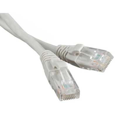 Патч-корд Hyperline U/UTP, Cat.6, LSZH, 20 м, серый PC-LPM-UTP-RJ45-RJ45-C6-20M-LSZH-GY