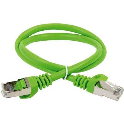 Патч-корд ITK PC02-C5EFL-5M FTP вилка RJ-45-вилка RJ-45 cat.5е 5м зеленый LSZH (уп.:1шт)