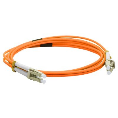 Патч-корд LANMASTER LAN-2LC-2LC/OM3-2.0 2x50/125 OM3 LC дуплекс-LC дуплекс 2м LSZH оранжевый