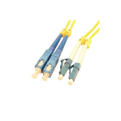 Патч-корд LANMASTER LAN-2LC-2SC/OM3-1.0 2x50/125 OM3 LC дуплекс-SC дуплекс 1м LSZH