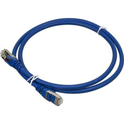 Патч-корд Патч-корд LANMASTER LSZH SFTP кат.6A, 10 м, синий