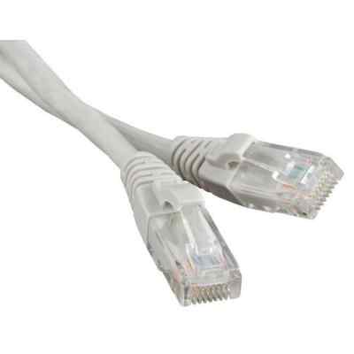 Патч-корд LANMASTER UTP LAN-PC45/U5E-10-GY вилка RJ-45-вилка RJ-45 cat.5е 10м серый LSZH (уп.:1шт)