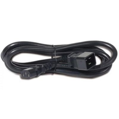 Шнур питания LANMASTER С13-C20, 3х0.75, 220В, 10А, черный, 5 м.