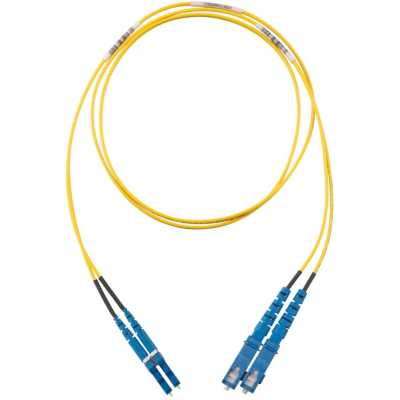 Патч-корд Panduit F92ELLNSNSNM015 2x9/125 OS1/OS2 LC дуплекс-SC дуплекс 15м LSZH желтый