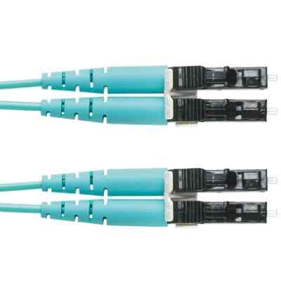Патч-корд Panduit FX2ELLNLNSNM002 2x50/125 OM3 LC дуплекс-LC дуплекс 2м LSZH аквамарин