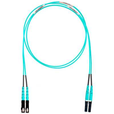 Патч-корд Panduit Opti-Core FX2ELLNSNSNM003 2x50/125 OM3 LC дуплекс-SC дуплекс 3м LSZH аквамарин