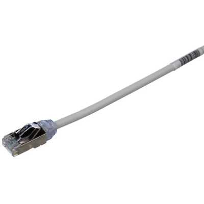 Патч-корд Panduit STP28X7MIG F/UTP вилка RJ-45-вилка RJ-45 кат.6А 7м серый CM/LSZH