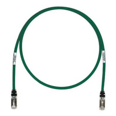 Патч-корд Panduit STP6X6MGR S/FTP вилка RJ-45-вилка RJ-45 кат.6А 6м зеленый CM/LSZH