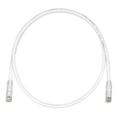 Патч-корд TX6 PLUS UTP PANDUIT UTPSP0.5MY, Cat.6, с модульными разъемами TX6 PLUS на обоих концах, 0.5 м, белый