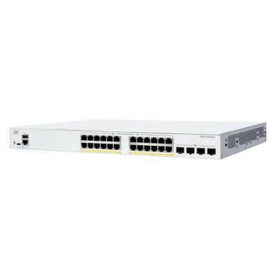 Коммутатор Cisco Catalyst C1300-24P-4X, 24×1 Гбит/с, 4×10 Гбит/с SFP+, управляемый