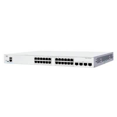Коммутатор Cisco Catalyst C1300-24T-4X, 24×1 Гбит/с, 4×10 Гбит/с SFP+, управляемый