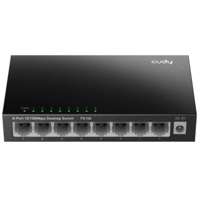 Коммутатор Cudy FS108, 8×100 Мбит/с