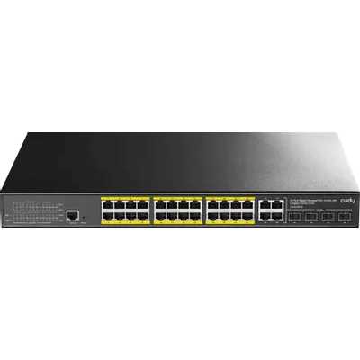 Коммутатор Cudy GS2028PS4-300W, 24×1 Гбит/с, 4×1 Гбит/с SFP