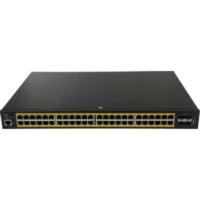 Коммутатор Cudy GS2048PS4-720W, 48×1 Гбит/с, 4×10 Гбит/с SFP+