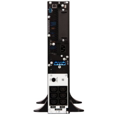 Источник бесперебойного питания APC Smart-UPS SRT, 1000VA/1000W, On-Line, Extended-run, Tower (Rack 2U convertible), черный