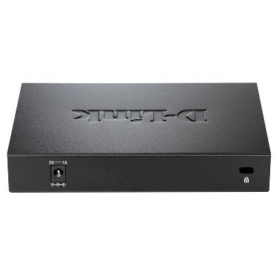 Коммутатор D-Link DES-1008D/(K2A/K3A)RU/J1A/J2A/L2A/L2B, 8×100 Мбит/с, неуправляемый