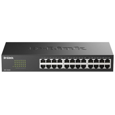 Коммутатор D-Link DES-1024D/H2A, 24×100 Мбит/с, неуправляемый