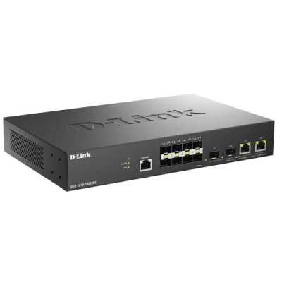 Коммутатор D-Link DGS-1210-10XS/ME/C1A, 8×1 Гбит/с SFP + 2×10 Гбит/с Combo, управляемый