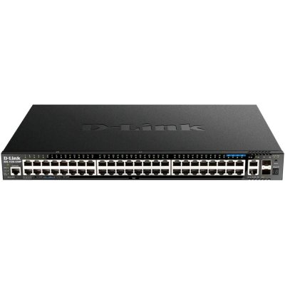 Коммутатор D-Link DGS-1520-52MP/A2A, 48×1 Гбит/с + 4×2.5 Гбит/с + 2×10 Гбит/с Base-T + 2×10 Гбит/с SFP+, управляемый