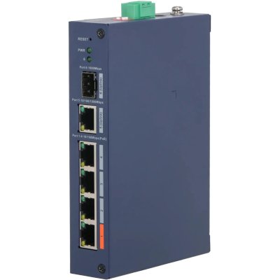 Коммутатор Dahua DH-CHS4106-4ET-60, 1×1 Гбит/с, управляемый