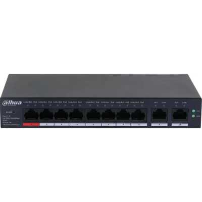 Коммутатор Dahua DH-CS4010-8GT-110, 10×1 Гбит/с, управляемый