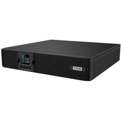 Источник бесперебойного питания CBR PLS-1KRT-8I-LCHERSC / 1000ВА / 900Вт / 8 x C13, HID-USB, RS232, EPO, SNMP slot