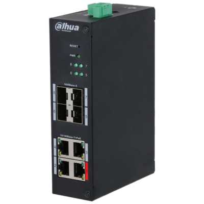 Коммутатор Dahua DH-HS4408-4ET-96, 4×100 Мбит/с + 4×1 Гбит/с SFP, управляемый