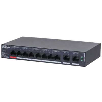 Коммутатор Dahua DH-SG4010P, 10×1 Гбит/с, управляемый