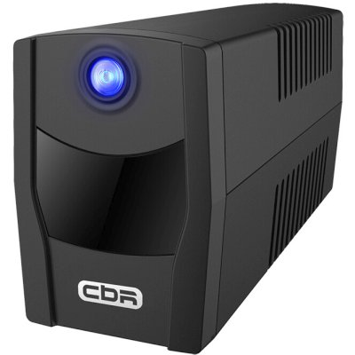 Источник бесперебойного питания CBR QTM-650T-2F-LCUC / 650ВА / 360Вт / 2 x Shuko, HID-USB, RJ45/11
