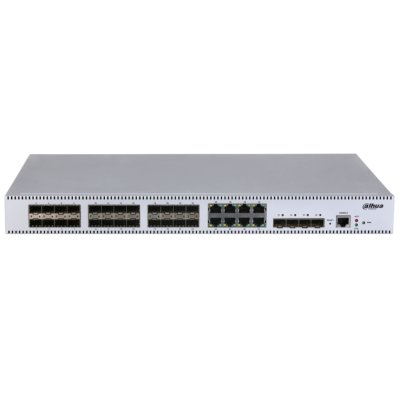 Коммутатор Dahua DH-SG5036FX, 24×1 Гбит/с SFP + 8×1 Гбит/с RJ45 + 4×10 Гбит/с SFP+, управляемый