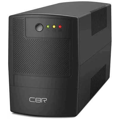 Источник бесперебойного питания CBR UPS-TWK-101EJ-1000/1000 ВА/600 Вт/4xSchuko CEE 7