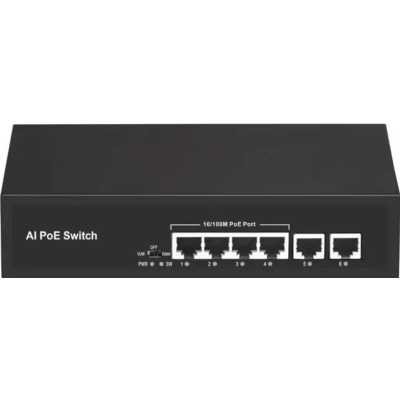 Коммутатор Falcon Eye FE-4FPF2 00-00330351 4x100Мбит/с 2x1Гбит/с 4PoE