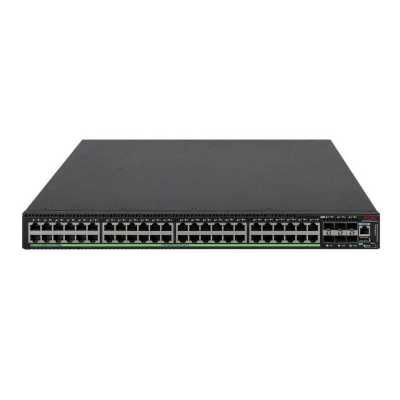 Коммутатор H3C S5570S-54S-PWR-EI-A, 48×1 Гбит/с PoE+ + 6×10 Гбит/с SFP+, управляемый