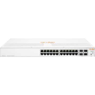 Коммутатор HPE Aruba IOn 1930 24G 4SFP+, 24×1 Гбит/с + 4×10 Гбит/с SFP+, управляемый