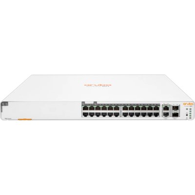Коммутатор HPE Instant on 1960 JL807A#ABB 2x10G 2SFP+ 24PoE+ 370W