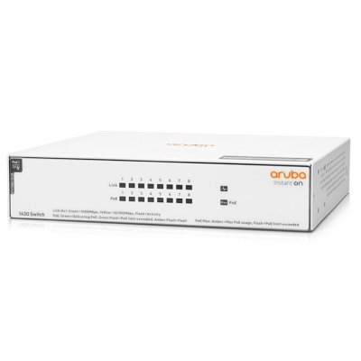 Коммутатор HPE Aruba Instant On 1430 8G Class4 PoE 64W Switch Switch