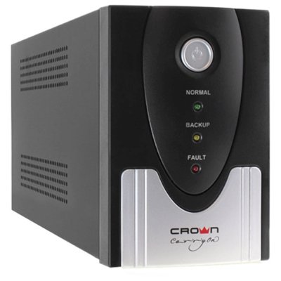 Источник бесперебойного питания CROWN CMU-SP1200 COMBO / 1200ВА / 720Вт / 2xIEC + 2xEURO