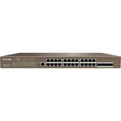 Коммутатор 24PORT 1000M POE 4SFP G5328P-24-410W IP-COM